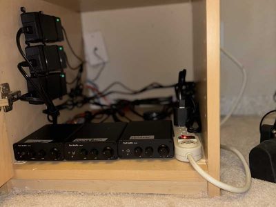 Home Audio System Cable Management Home Audio System Cable Management